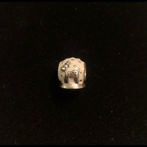 Pandora Reindeer Christmas Charm